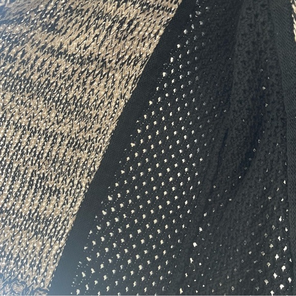 White + Warren asymmetric zip cardigan sweater women’s small luxury neutral - Picture 6 of 12